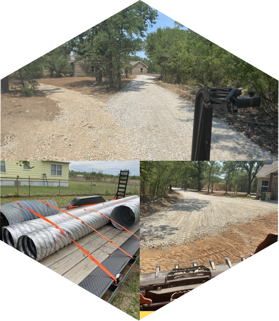 A collage of photos with various types of pipes.